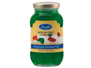 Dessert aus grünen Kokosgelwürfeln 340g/Monika Brand -