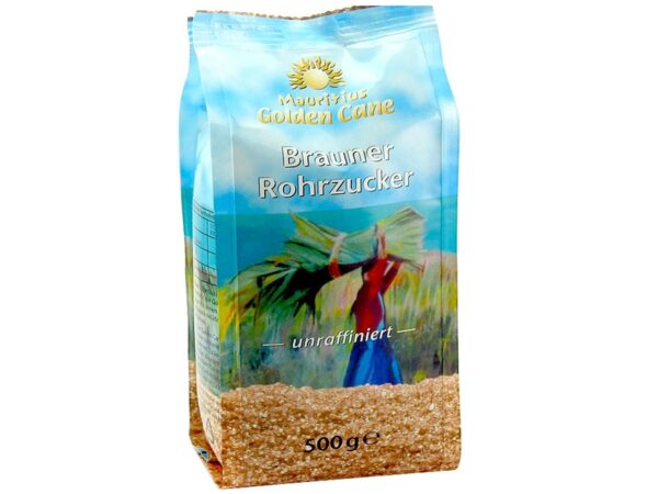 Rohrzucker Braun  500g/ Mauritius -