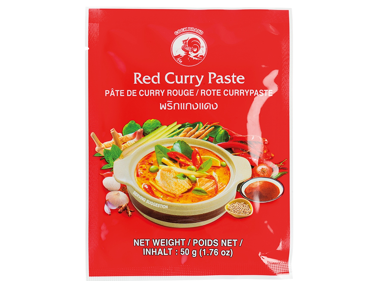 Currypaste (Rot) 50g/Cook Brand – – Asia Food