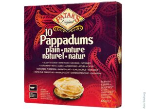 Pappadums ( Naturelle ) 100 G /Pataks  -