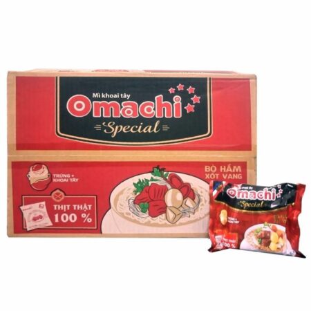 Mi Khoai tay xot Bo ham (Inst nudeln Rindfleischgeshm 30x80g/ Omachi –