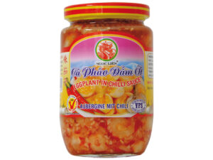 Ca Phao dam Ot (Auberginen in Chilisoße) 400g/ Ngọc Liên -