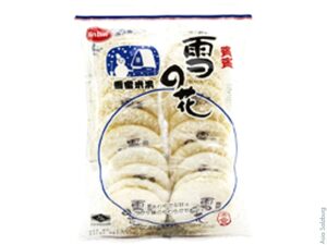 Reiscracker mit Zucker 150g/Snow Rice Crackers/ Bin Bin -