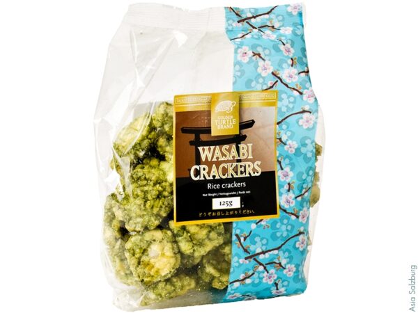 Wasabi Crackers  125g /Golden Turle -