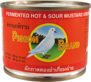 Fermentierter Senfkohl Scharf & Sauer 140g/Pigeon Brand -