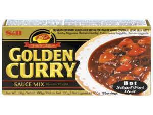Curry Mix (Hot) Japanese 220g/ Golden Curry-S&B-