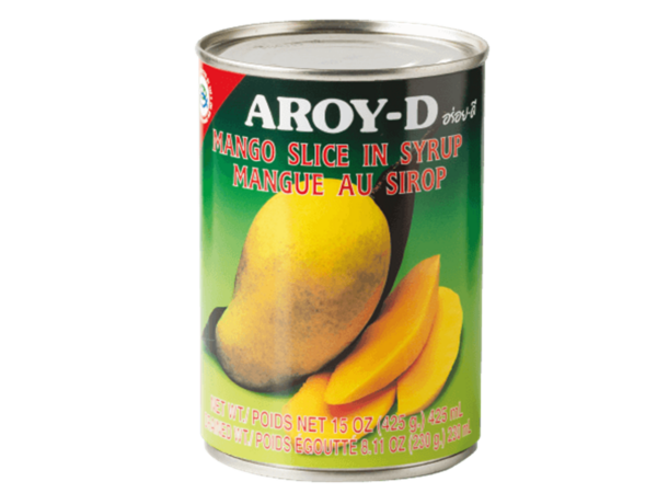 Mango in Scheiben Leicht Gezucker 425g/Aroy-D -