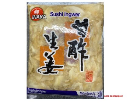 Sushi Ingwer ( Natur/ weiß) 1,45kg/ Inaka -