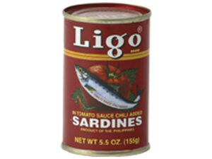 Sardinen in Tomatensauce mit Chili 155g /Ligo -