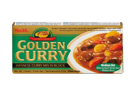 Curry Mix (Medium Hot) Japanese 220g/ Golden Curry-S&B-