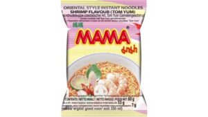 Mama - Shrimps( Tom Yum) Flavour noodles 60g.