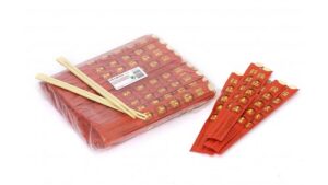 Essstäbchen aus Bambus 100p