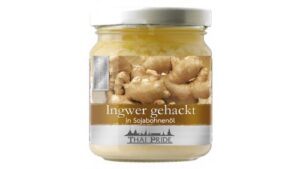 Ingwer gehackt in Sojabohnenöl 175g /Thai Pride -
