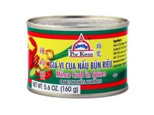 Mince Crab in Spices (Gia vi Cua nau bun rieu cua)160g/ Por Kwan Thai -