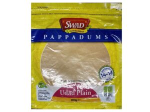 Pappadums ( Udad Plain ) 200g/  Swad India -