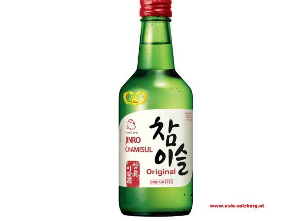 Chamisul Soju Original 350ml/ Jinro -Korea –