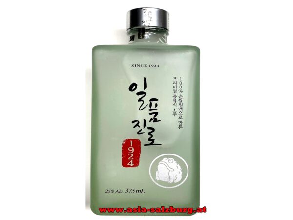 Jinro Ilpoom Premium Soju (Alk. 25%) 375ml.