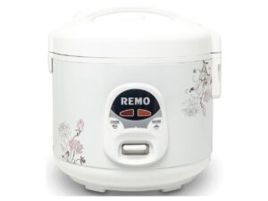 Reiskocher 1,0L(Elektrischer 400w ) rostfrei .Stahl) 1ST / Remo-