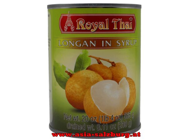 Longans gezuckert und in Sirup eingelegt565g/ Royal Thai-