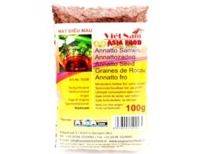 Hat Dieu mau(Annatto Samen) 100g/ Vietnam -