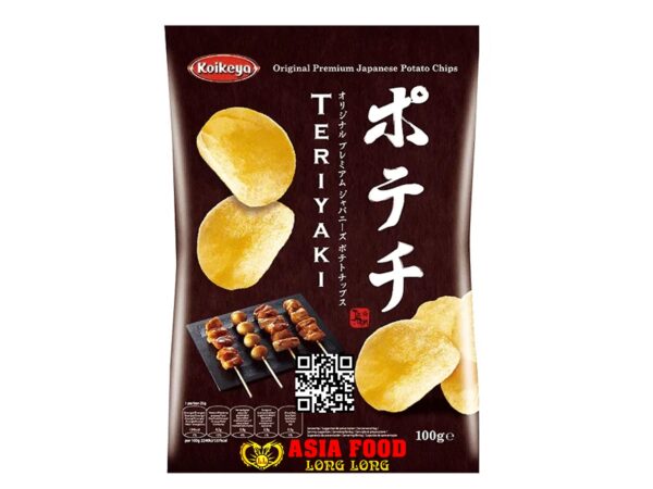 Kartoffeln snack mit Teriyaki 100g/ Koikeya-