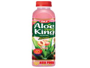 Aloe Vera Peach (Pfirsich) 500ml/ OKF - Inkl Pfand