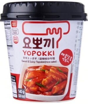 Reis Cake-Topokki (Sweet & Spicy)120g/ Yopokki.