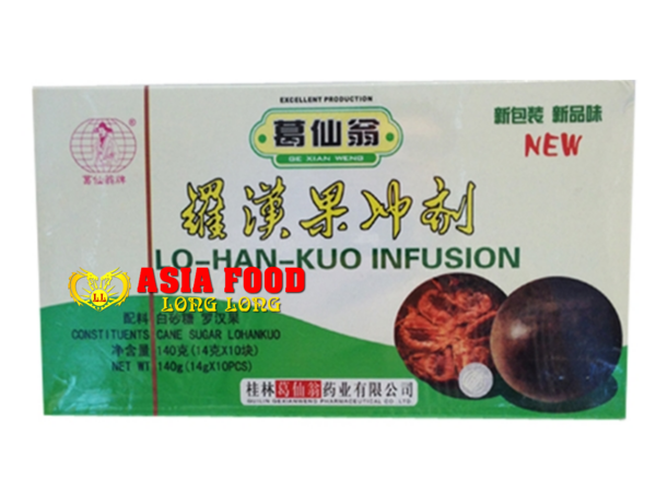 Lo Han Kuo Infusion 140g,10x14g/ Ge Xian Weng