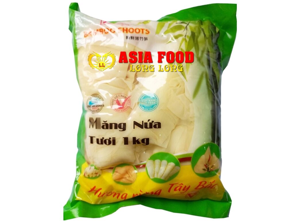 Bamboo shoots ( Mang nua tuoi xe ) 1kg/ Kim Boi-