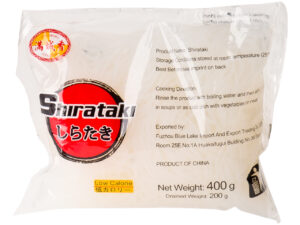 Shirataki Konjak -Nudeln (dünn) 400g/ City Aroma -