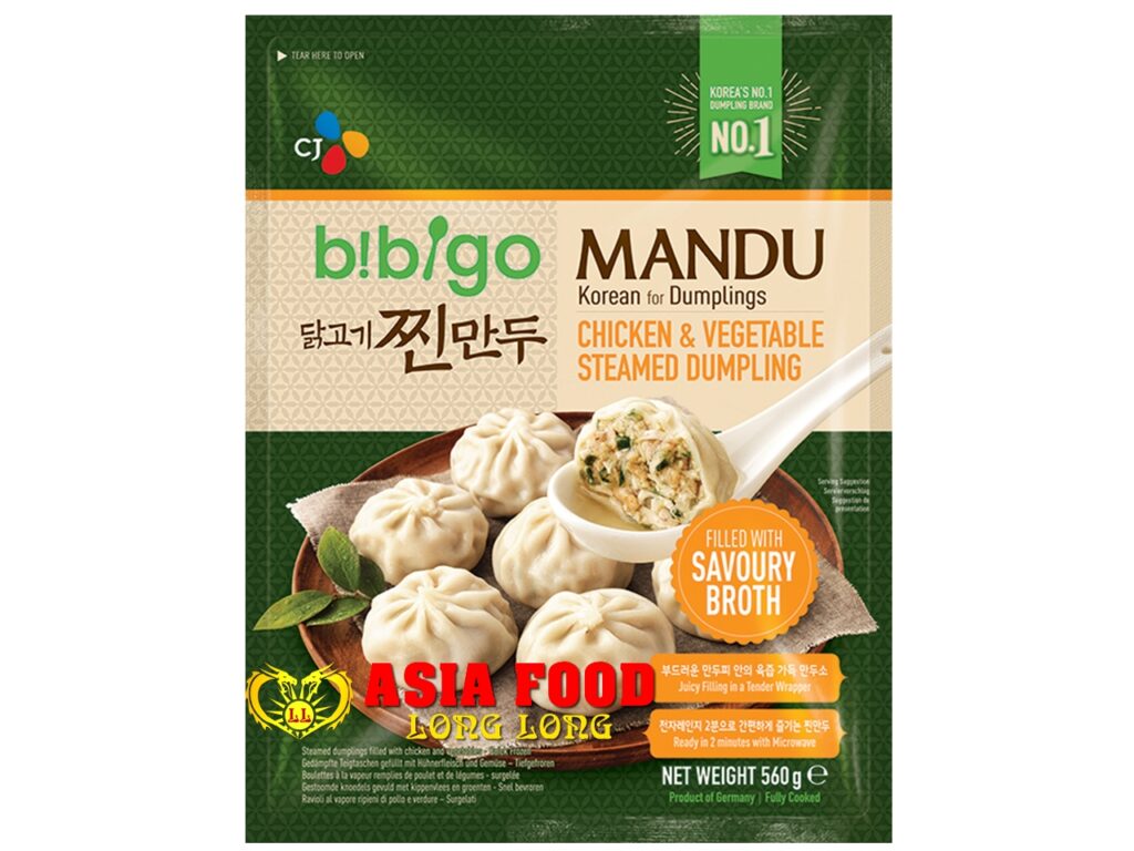 Dumplings Chicken & Veggie 560g/ Bibigo Korea -