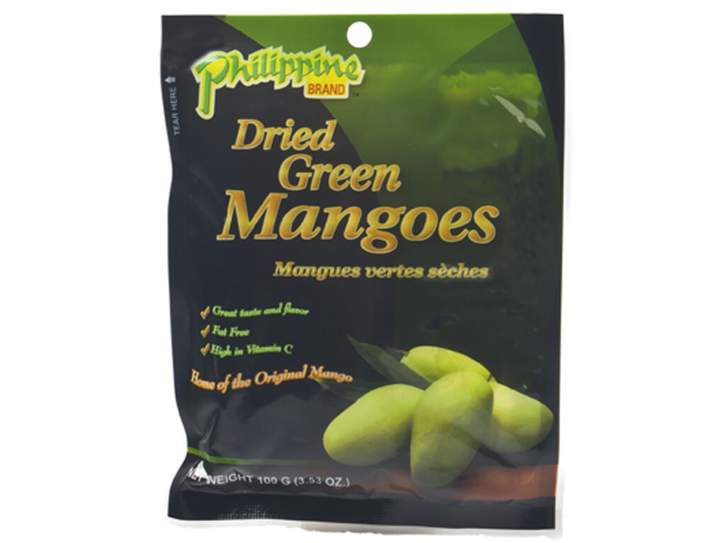Dried Green Mangoes 100g/ Phillipine Brand-