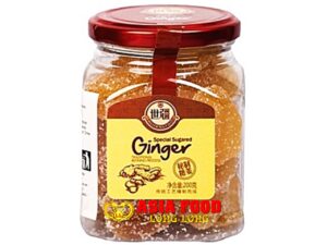 Ingwerstücke Kandierte 150g/ Shijiangfood -