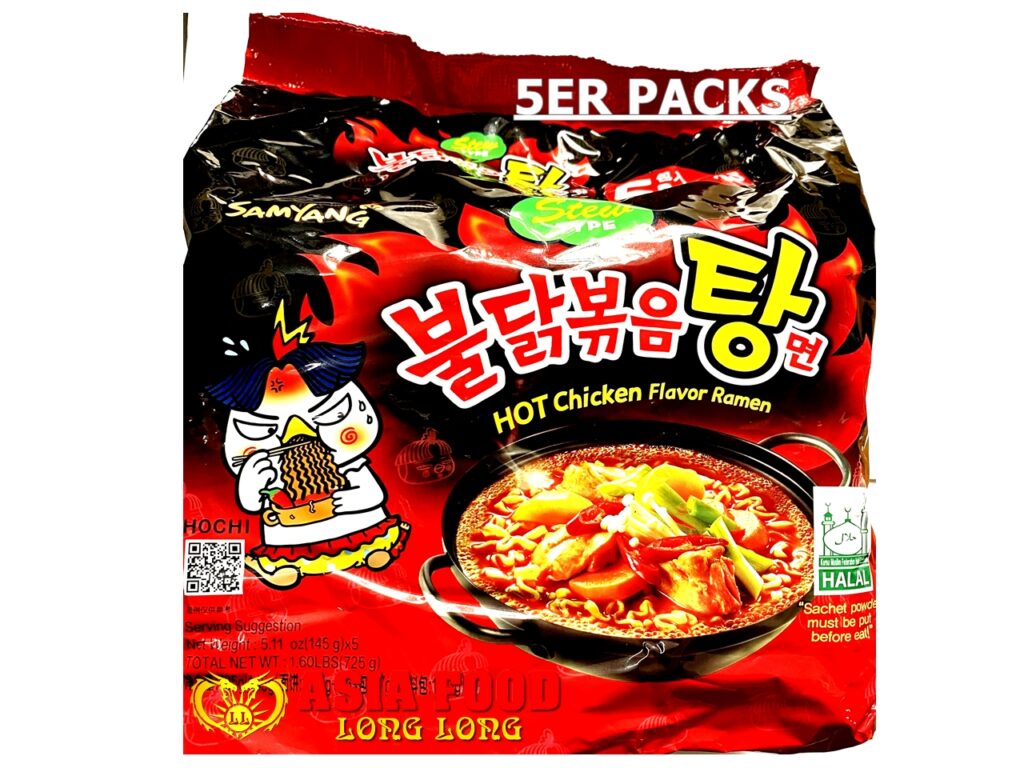 Hot Chicken flavour Ramen(Stew Type) 5x145g/Samyang-