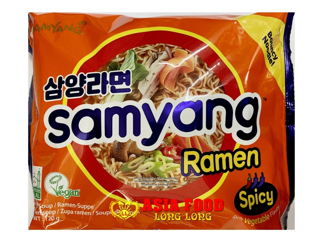 Samyang - Ramen Nudeln Vegetable ( Scharf) 120g/ Korea-