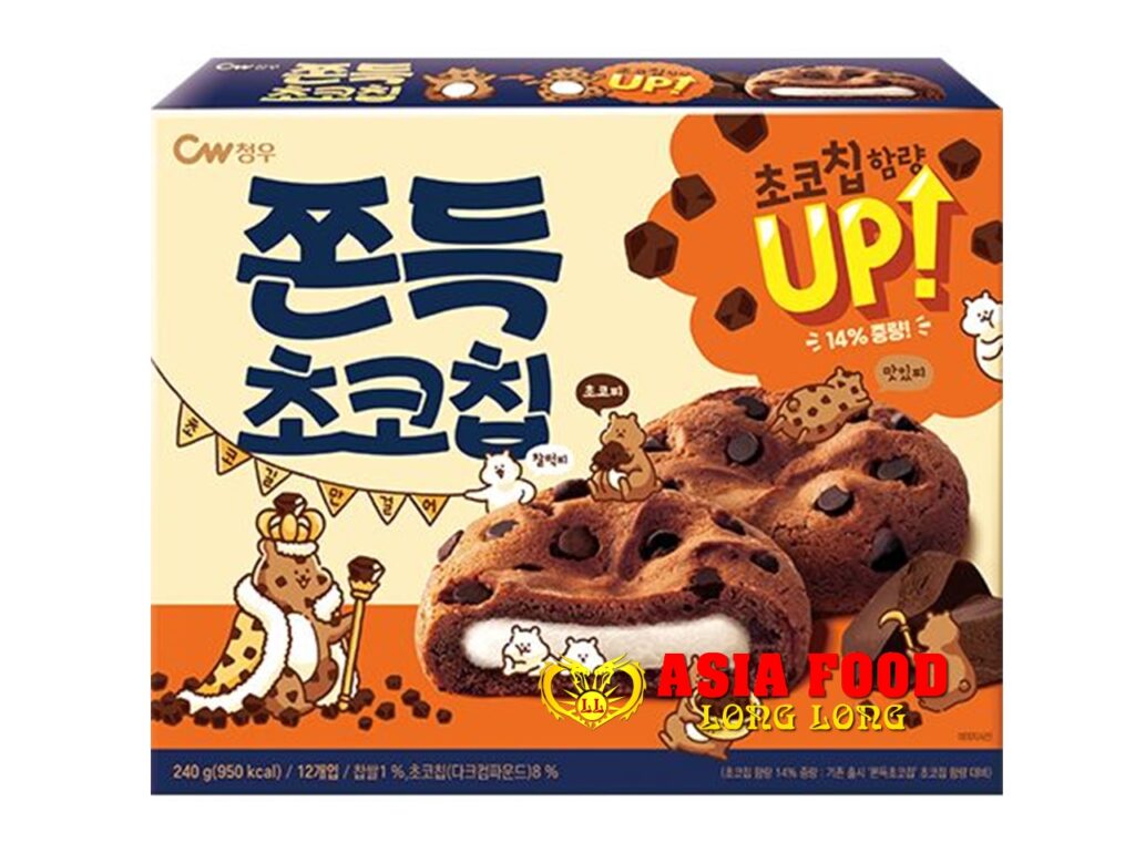 Schoko Chip Keks 240 g/ Chungwoo Korea.