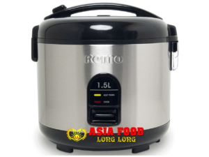 Reiskocher 1,5L(Elektrischer 500w ) rostfrei .Stahl) 1ST / Remo-