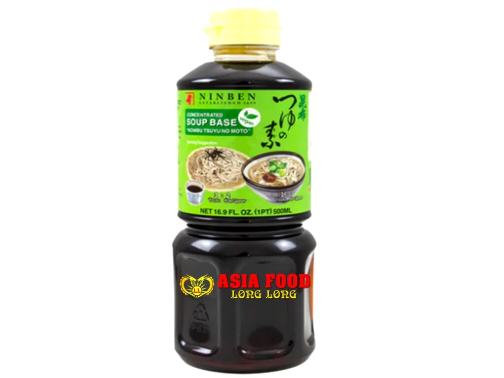Soup Base (Kombu Tsuyu konzentrat for soup stock) 500ml/ Ninben- Japan-