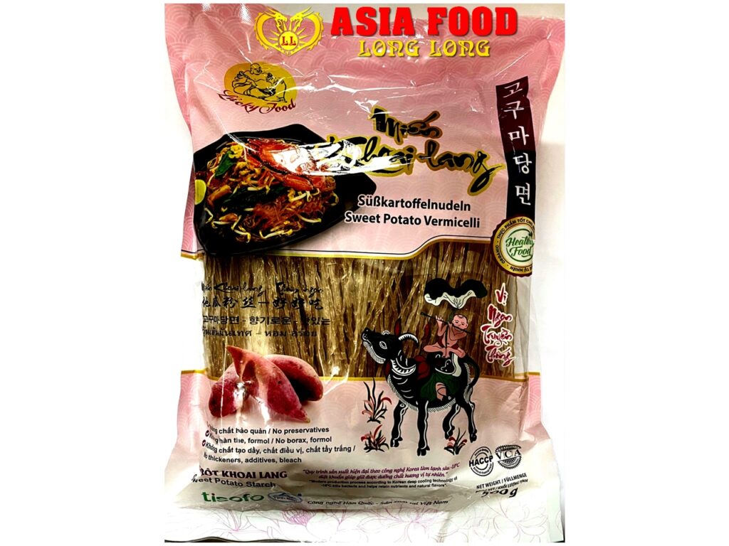 Glasnudeln aus Süßkartoffeln 500g /Lucky Food VN--