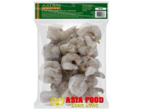 Black Tiger Shrimps 8/12. 1kg Brutto ( Roh geschält, Entdärmft) /Asian Choice -