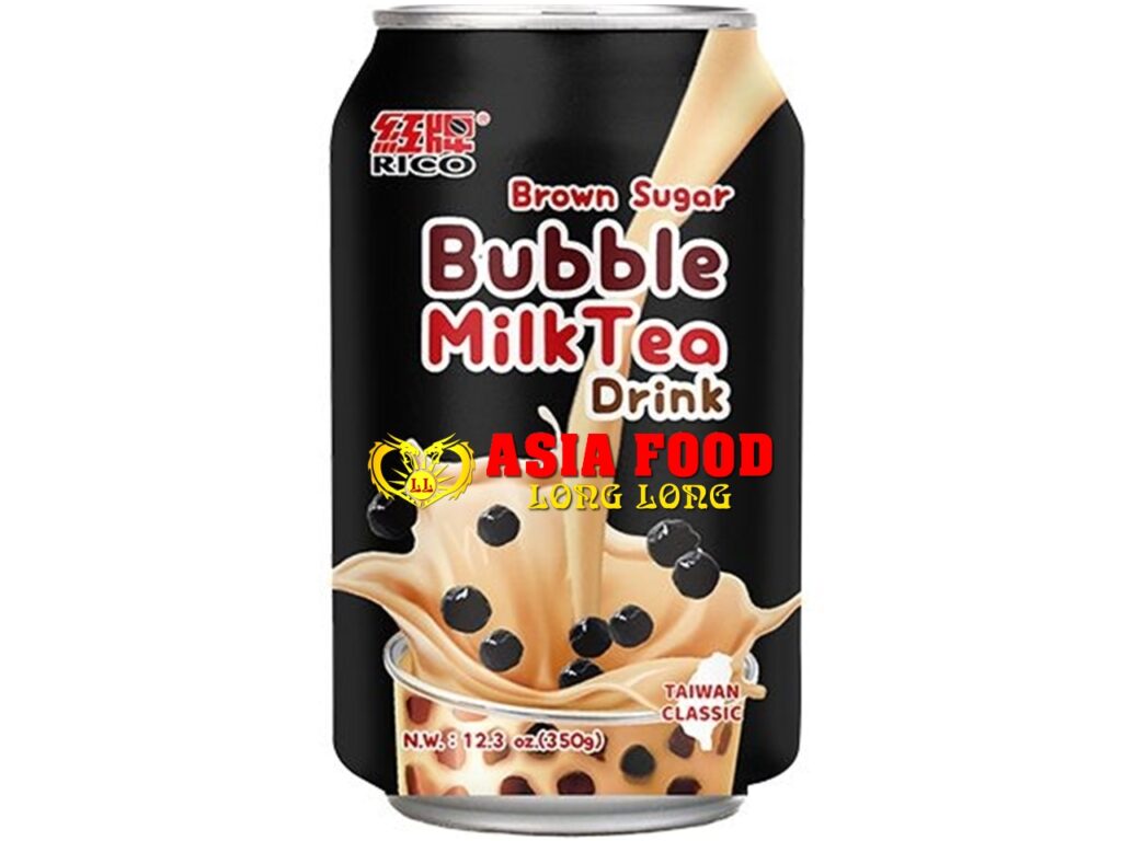 Bubble Milk Tea ( Braunen Zucker) 350ml/ Rico Taiwan -