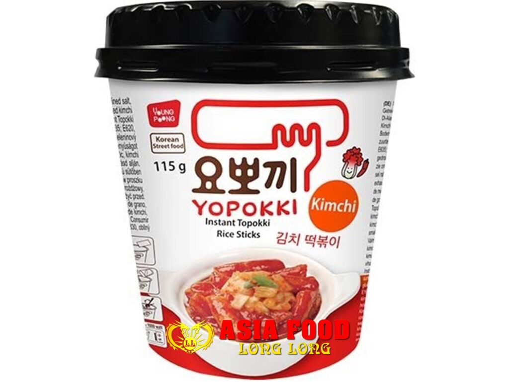 Reis-Stick Topokki (Kimchi)115g/ Yopokki.