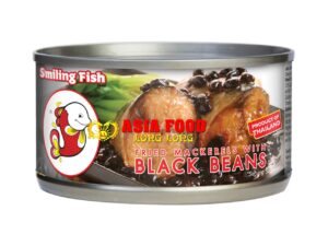 Fried Mackerel with Black Beans 120g/ Smiling Fish-