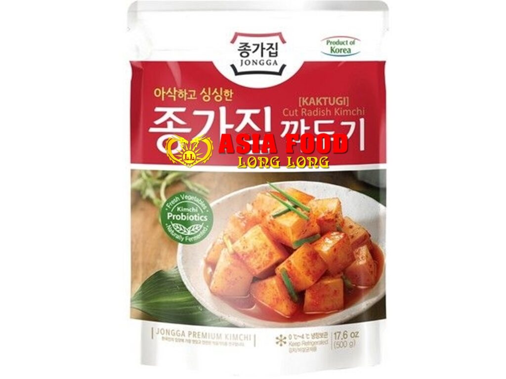 Kimchi Rettichwürfel (Kaktugi Radish ) 500g/ Chongga - Korea -