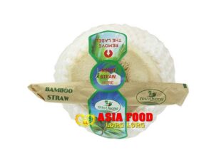 Junge Kokosnuss Frisch mit Bambus Strohhalme 1st