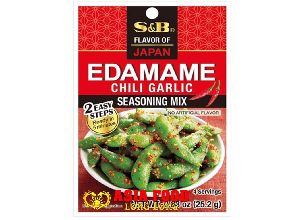 Edamame Chilli garlic (Seasoning Mix) 25,2g/ S&B Japan -