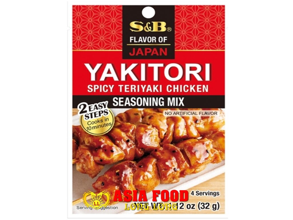 Yakitori Spicy Teriyaki Chicken (Seasoning Mix) 32g/ S&B Japan -