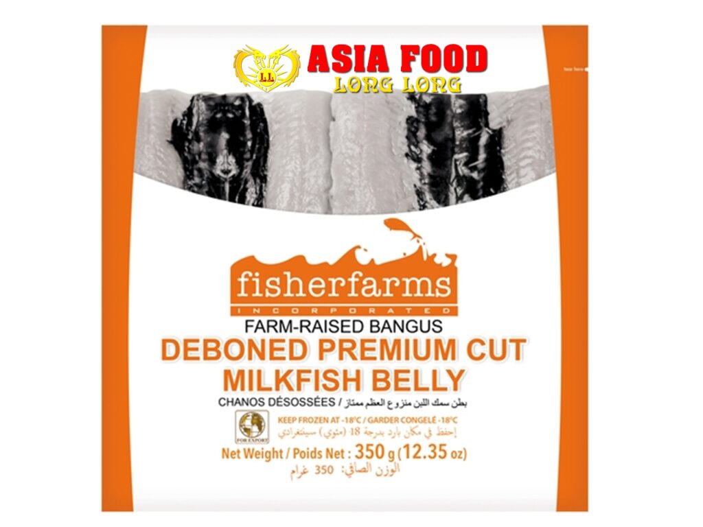 Deboned Milkfish Premium Cut 350g / Fischerfarms Phillipines -
