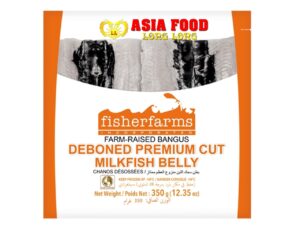 Deboned Milkfish Premium Cut 350g / Fischerfarms Phillipines -