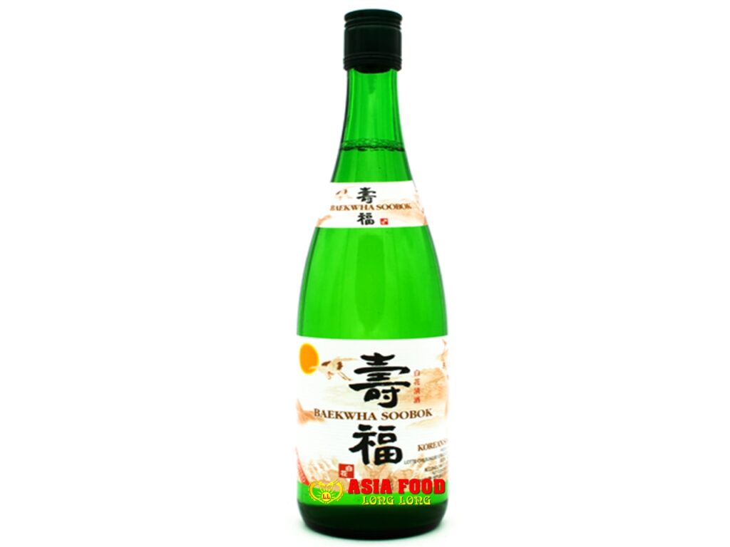 Sake Baekwha Soobok 700ml 13%vol / Lotte Korean-